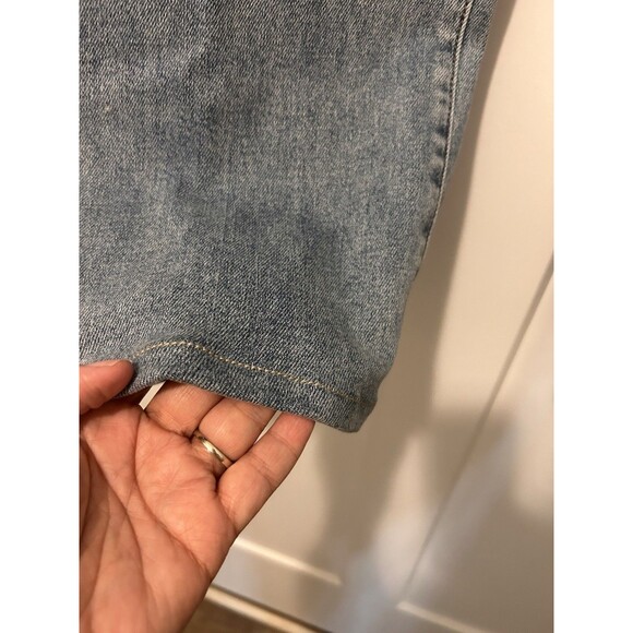 Judy Blue Jeans Women’s 11/30 Blue Retro Wide Fit High Rise Medium Wash Grunge - Picture 6 of 8